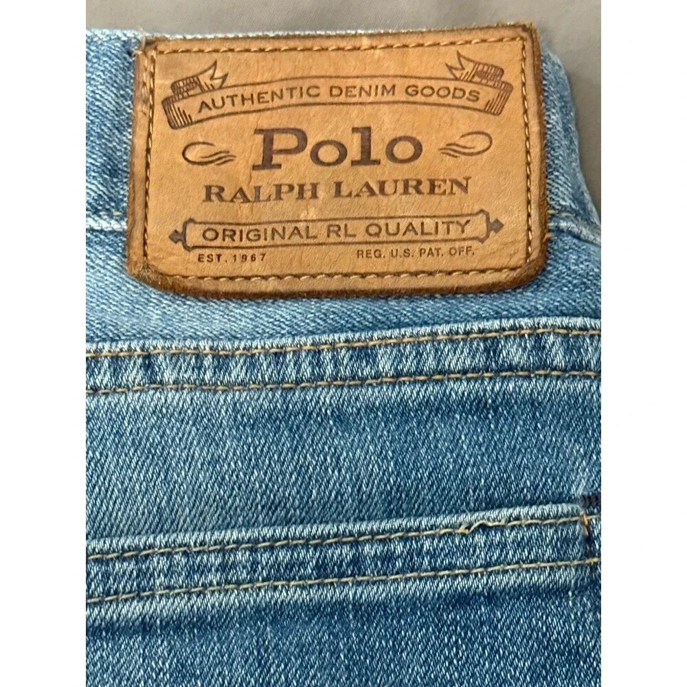 Polo Ralph Lauren The Bootcut Light Wash Denim Jeans Size 40X32